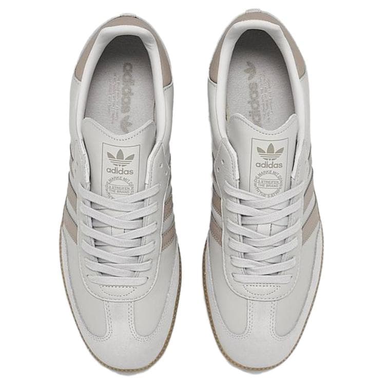 Кроссовки Adidas Originals Samba OG Устойчивые к истиранию низкие кроссовки для скейтбординга женские светло-серые - изображение 2