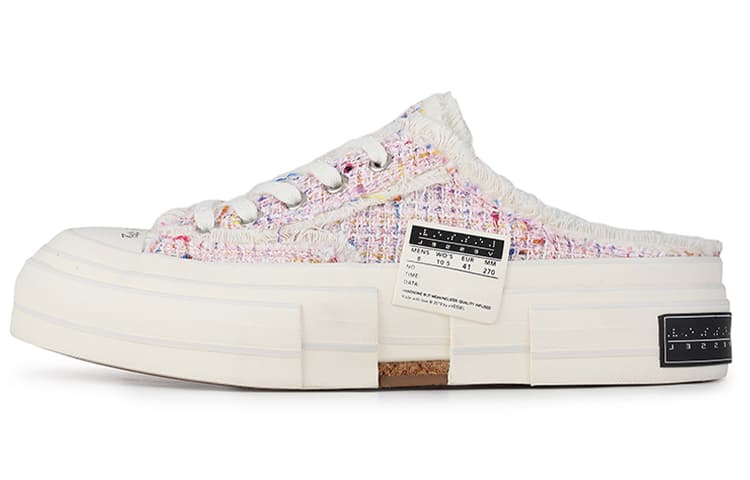 Кеды xVESSEL G.O.P. Slip On "Pink Tweed" - изображение 1
