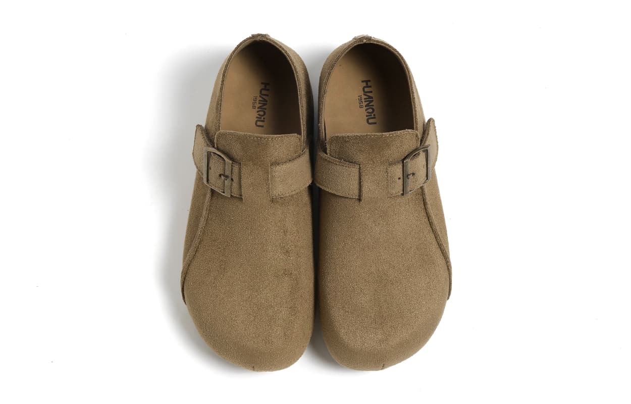 Сандалии HUANQIU Обувь Birkenstock Женская Хаки - изображение 5
