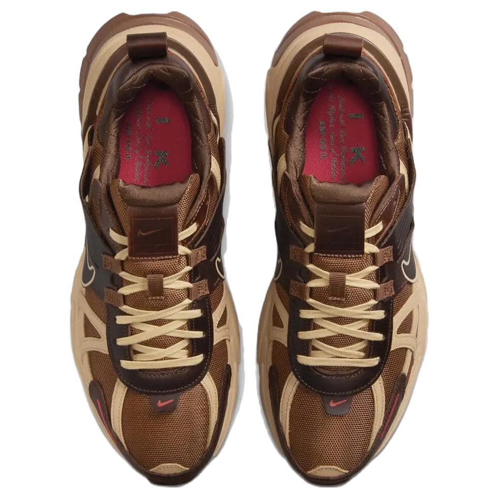 Кроссовки для бега Nike V2K Run Мягкий и Комфортный Дышащий Низкий Топ Беговые Кроссовки Унисекс Коричневый - изображение 4