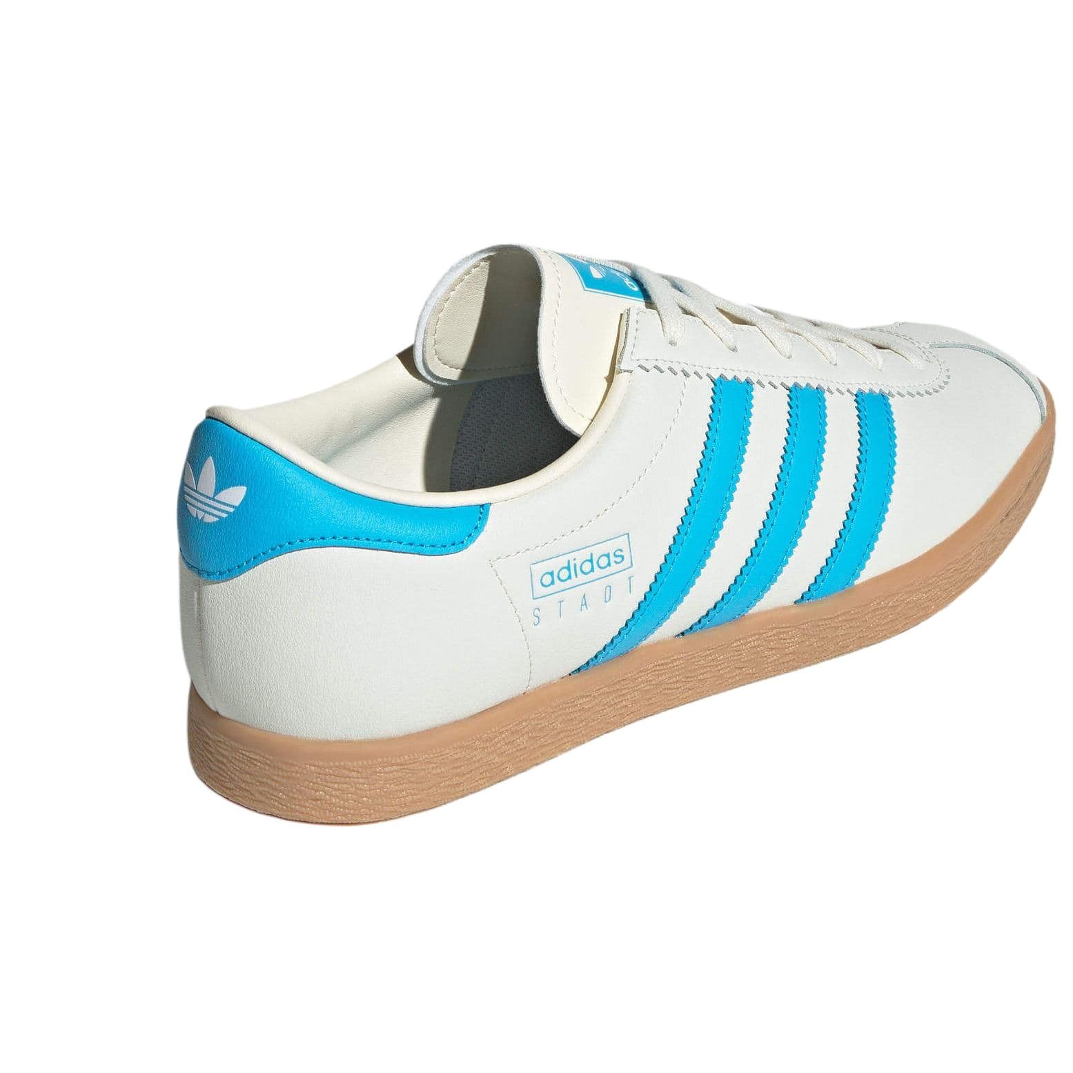 Кроссовки Adidas Originals Stadt Low Топ Скейтборд Обувь Унисекс Белый и синий цвет - изображение 4