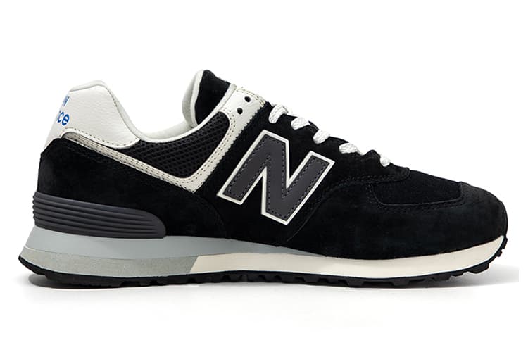 Кроссовки для бега New Balance 574 Black - изображение 2