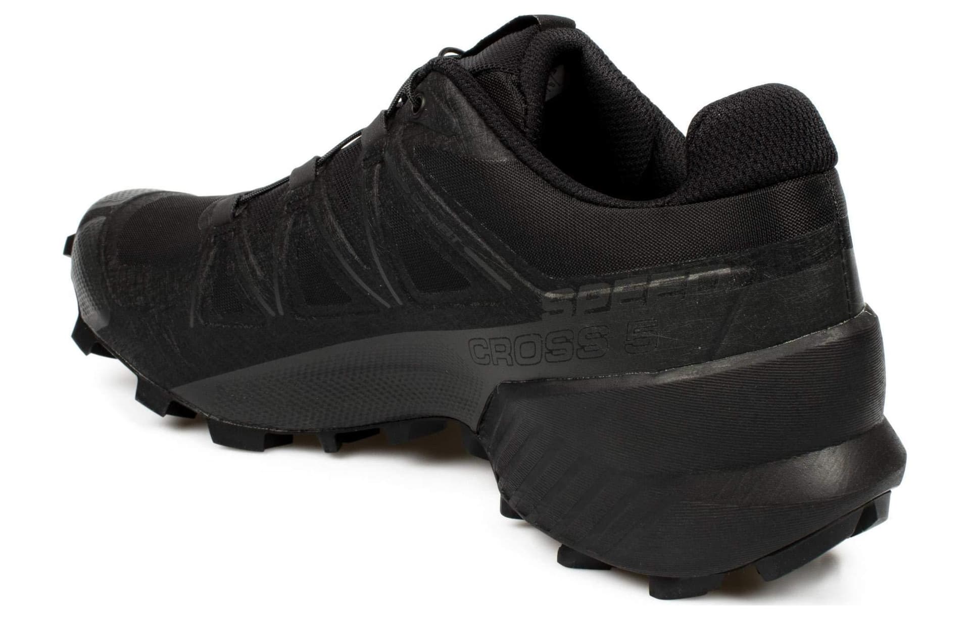 Кроссовки для бега Salomon Speedcross 5 Black - изображение 4