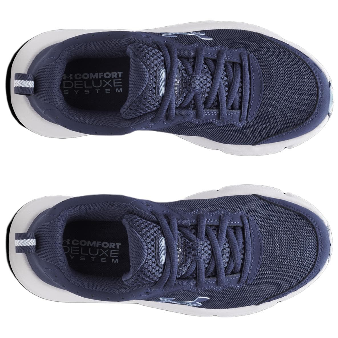 Кроссовки для бега Under Armour Charged Assert 10 Комфортные и Легкие Дышащие Беговые Кроссовки Женские Синие - изображение 4