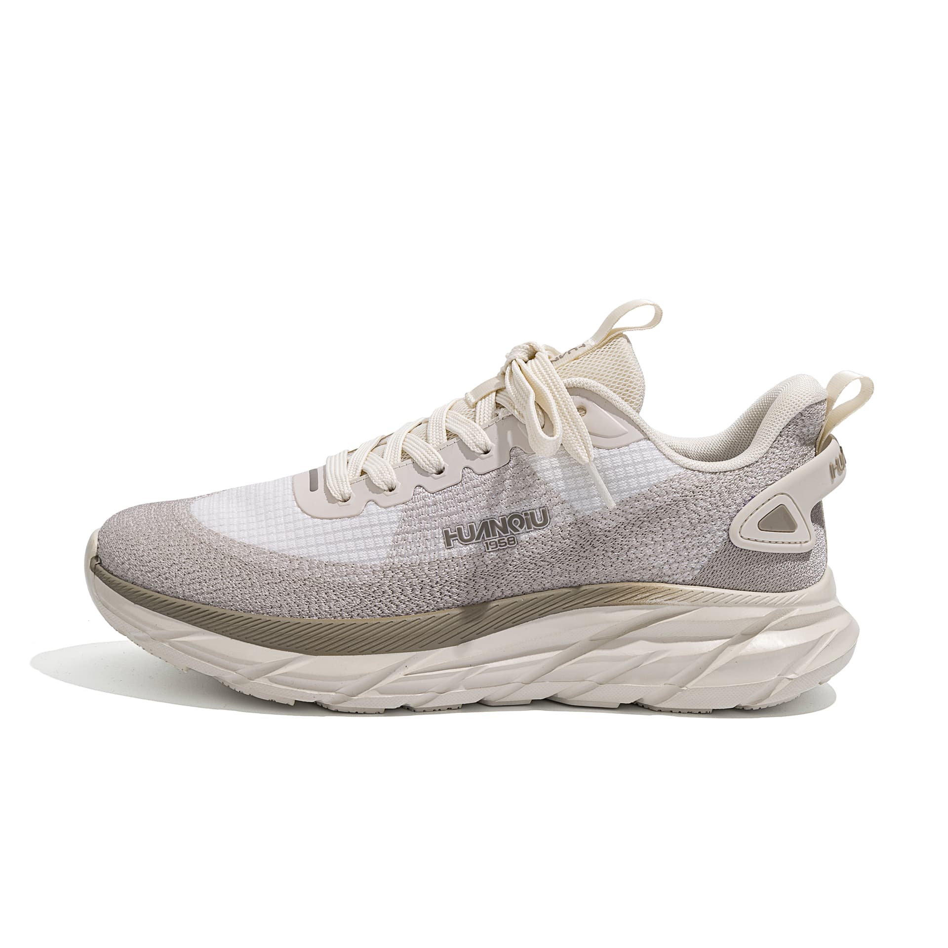 Кроссовки для бега HUANQIU Fashion Casual Running Shoes Khaki Grey - изображение 1