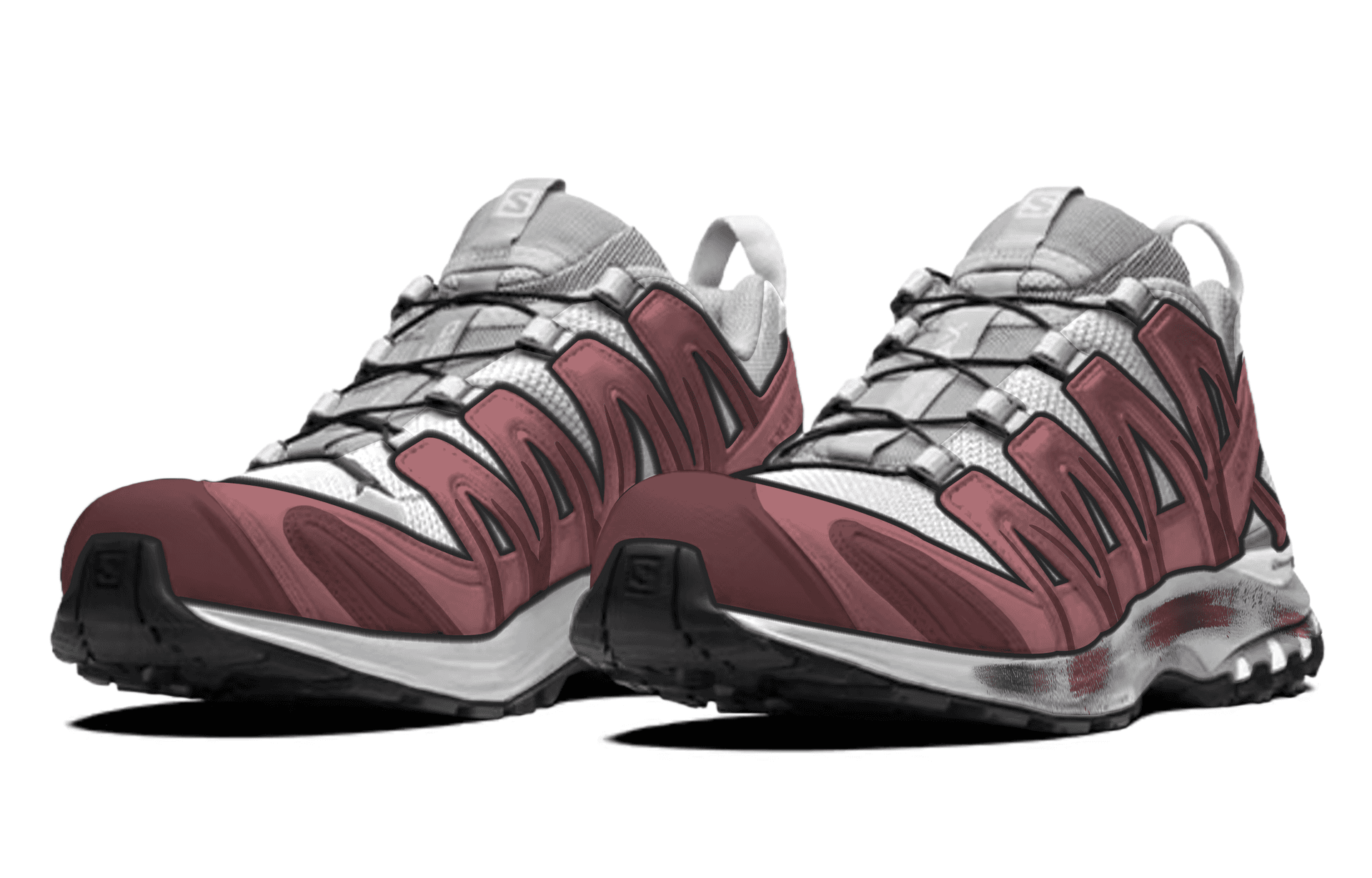 Кроссовки для бега Salomon XA Pro 3D Crimson - изображение 3