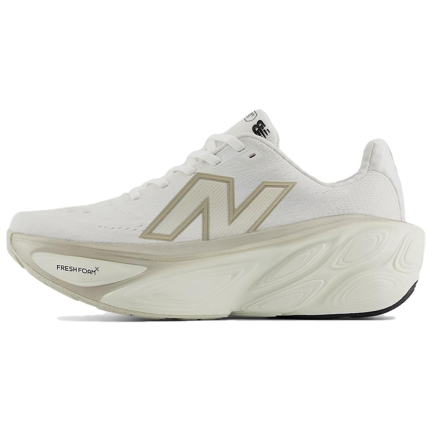 Кроссовки для бега New Balance NB Fresh Foam X More V5 Устойчивые к истиранию Низкие Беговые кроссовки Женские Белые - изображение 1