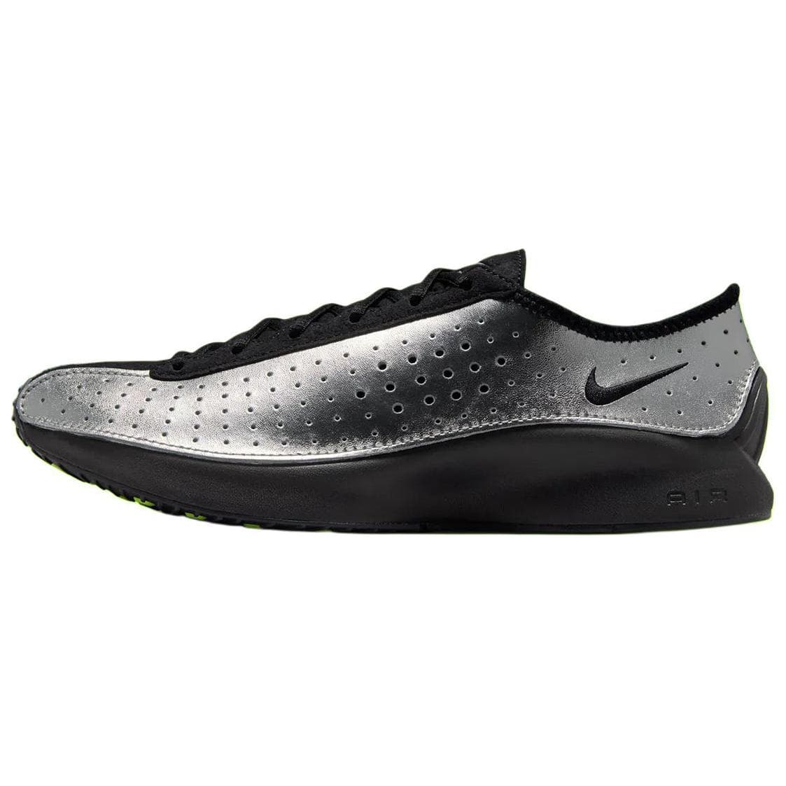 Кроссовки для бега Nike Air Superfly Текстиль Кожа Дышащий Низкий Верх Повседневные Беговые Кроссовки Женские Серебряные - изображение 1