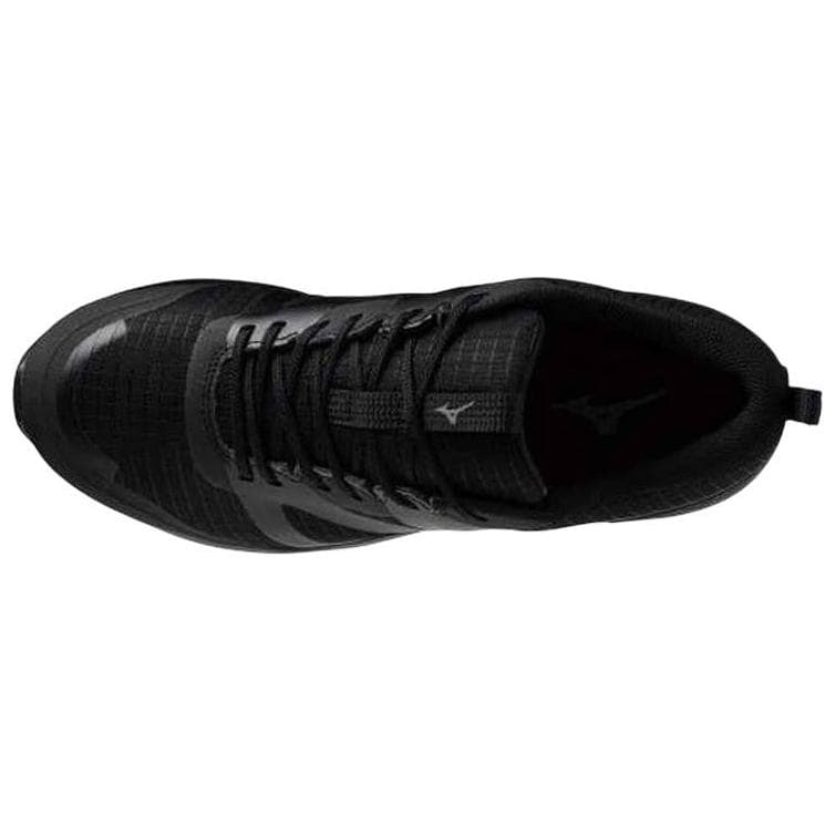 Кроссовки для бега Mizuno Противоскользящие Износостойкие Низкие Повседневные Кроссовки для Ходьбы Унисекс Черные - изображение 4