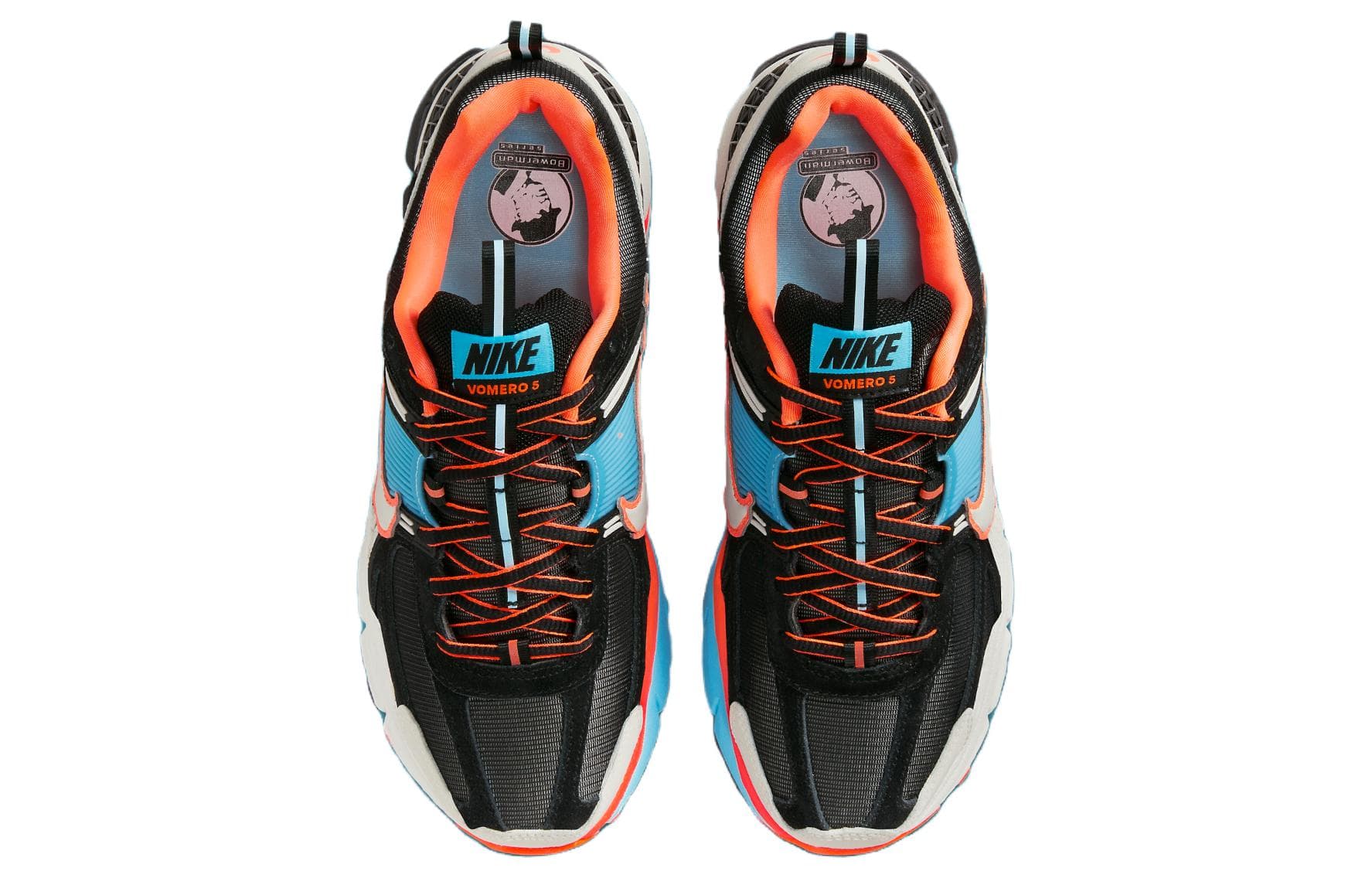 Кроссовки для бега Nike Air Zoom Vomero 5 White Blue Black — фото 4