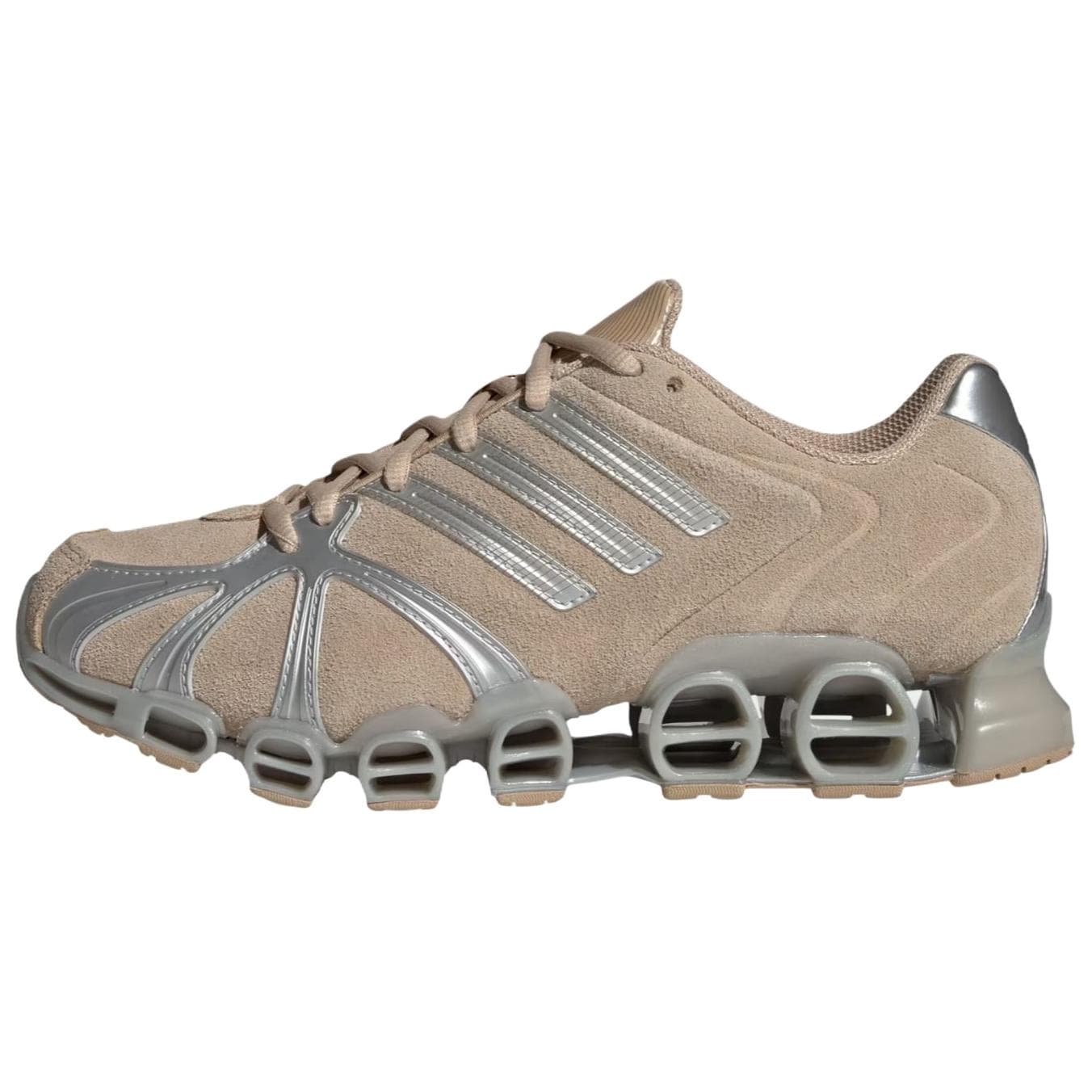 Кроссовки для бега Adidas Mega Ghostride Беговые кроссовки Женские Бежевые - изображение 1
