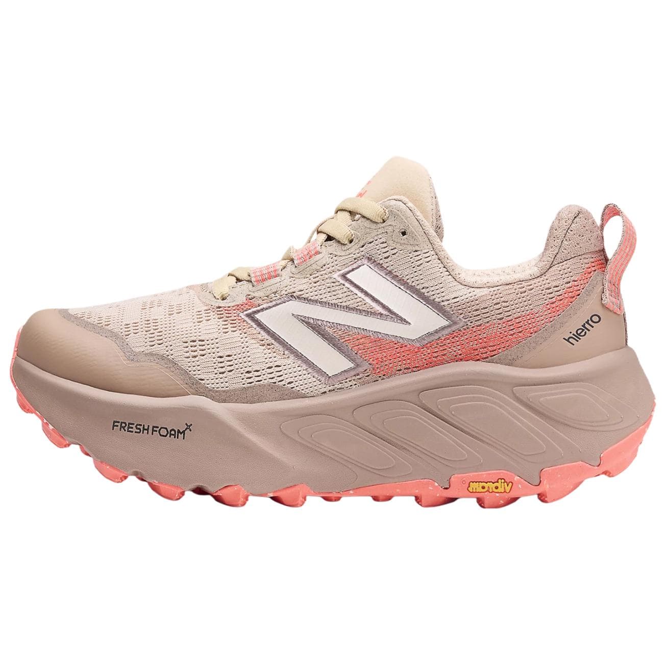 Кроссовки для бега New Balance NB Свежая Пена X Hierro V9 Амортизация Кроссовки для Трейлраннинга Женские Тауповые - изображение 1