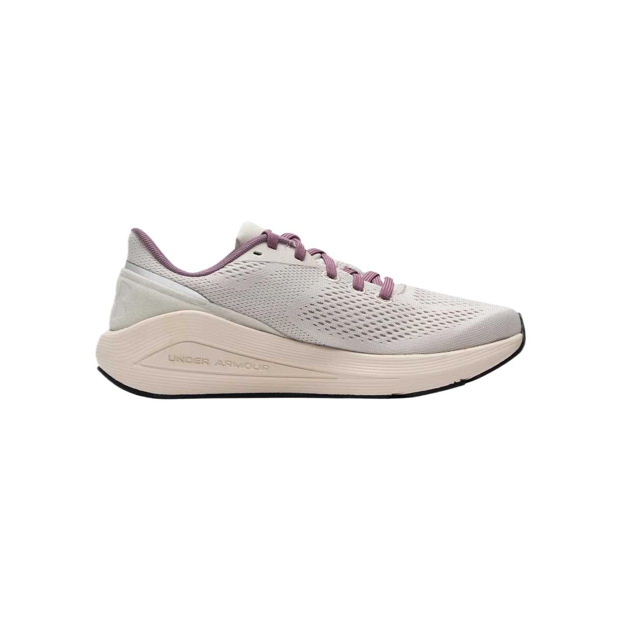 Кроссовки для бега Under Armour SONIC 7 Сетчатая ткань Дышащий Низкий Топ Беговые кроссовки Женские Светло-серый - изображение 2