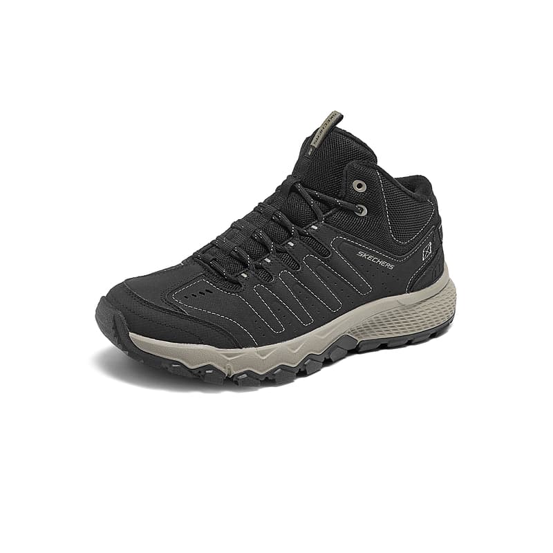 Кроссовки Skechers OUTDOOR MENS Удобная Износостойкая Износостойкая MID Уличная обувь Мужская Черный Уголь - изображение 2