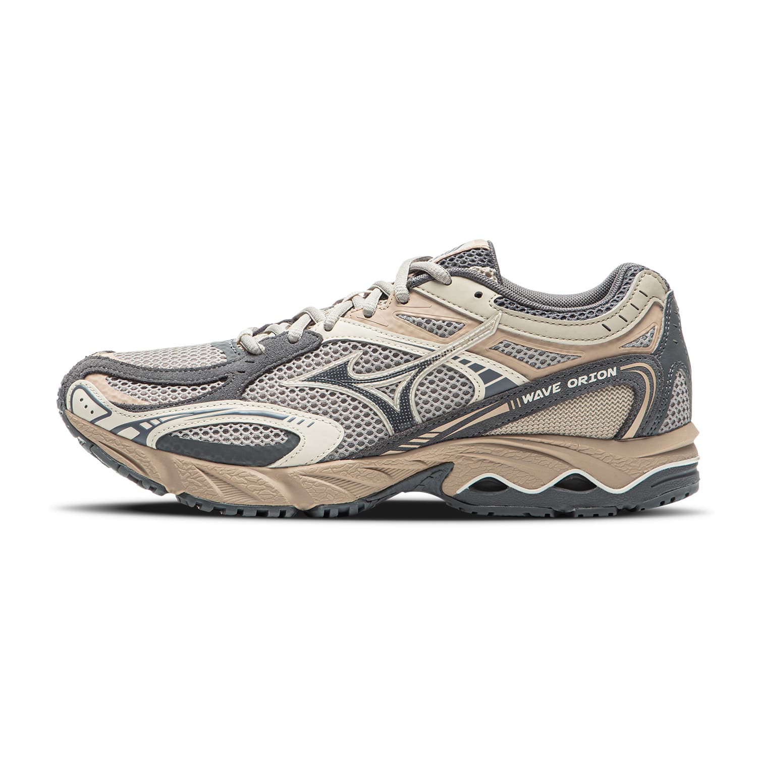 Кроссовки для бега Mizuno WAVE ORION Низкие Беговые Кроссовки Унисекс Серые - изображение 1