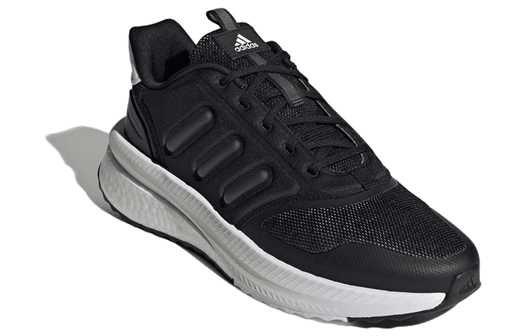 Кроссовки для бега Adidas X_PLR Сетчатая ткань текстиль противоскользящие низкие беговые кроссовки мужские черно-белые - изображение 3