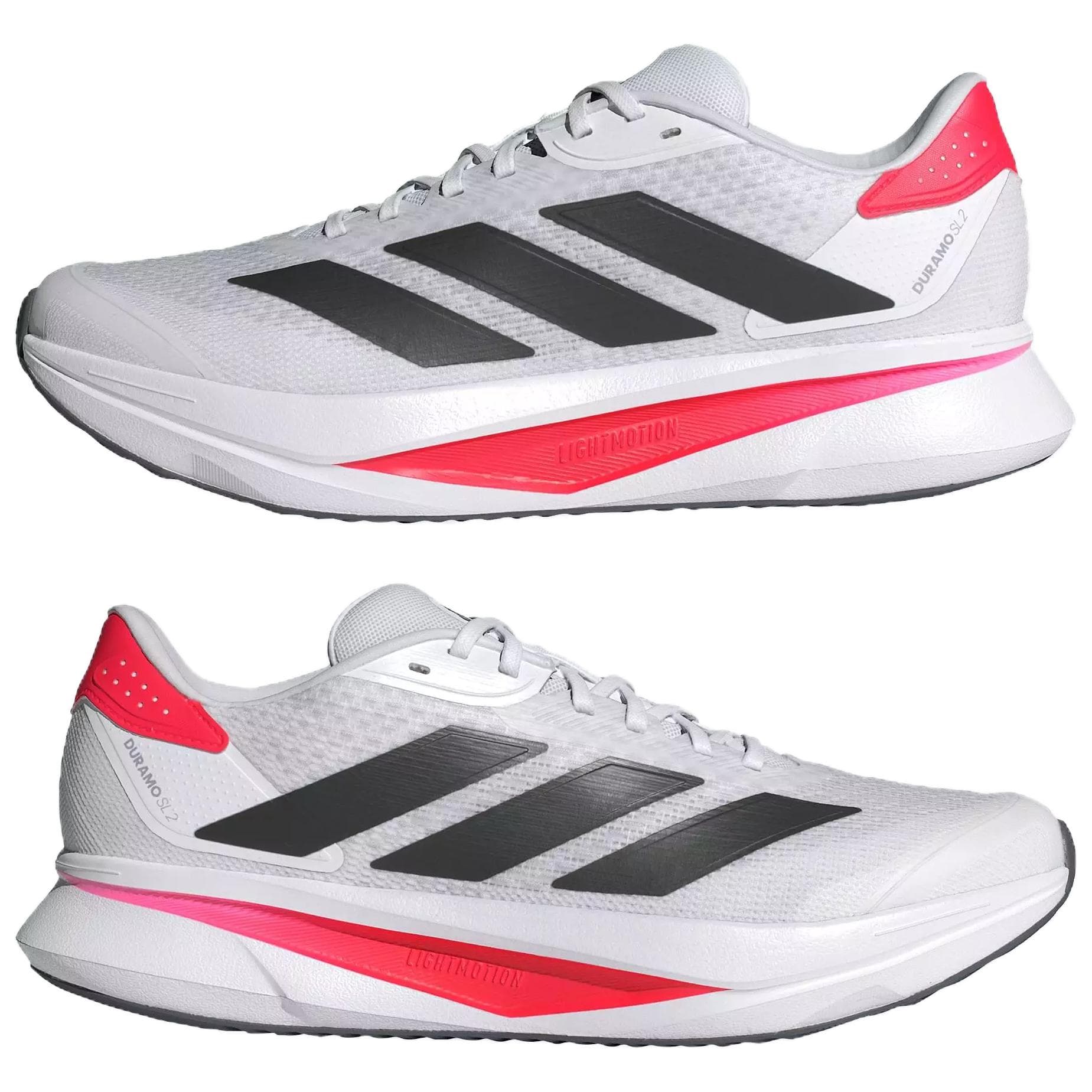 Кроссовки для бега Adidas DURAMO SL 2,0 Противоскользящие Износостойкие Низкие кеды Повседневные Тренировочные Спринт Беговые кроссовки - изображение 3