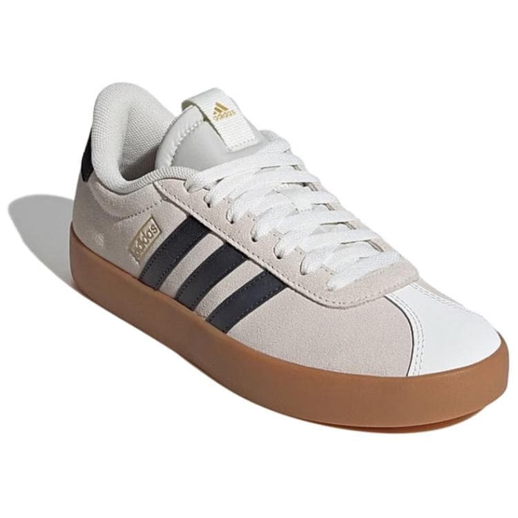 Кроссовки Adidas VL COURT 3,0 Low Топ Скейтборд Обувь Women's White Коричневый - изображение 4