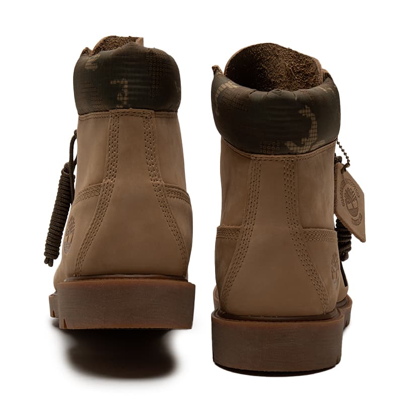 Сапоги Timberland Ботильоны Мужские Коричневые - изображение 4