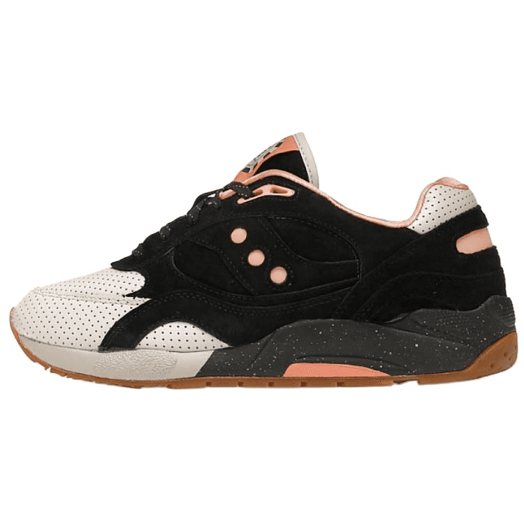 Кроссовки для бега Saucony противоскользящие устойчивые к истиранию низкие беговые кроссовки унисекс черный белый - изображение 1