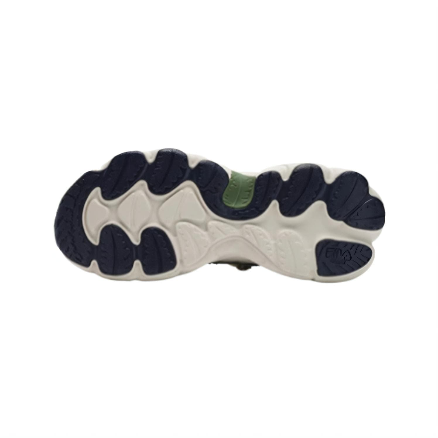 Кроссовки FILA Fern2 Fern Sneakers 2 Low Топ Массивные кроссовки Мужской Белая хлопковая Конфетный цвет Кипарисовый зеленый - изображение 3