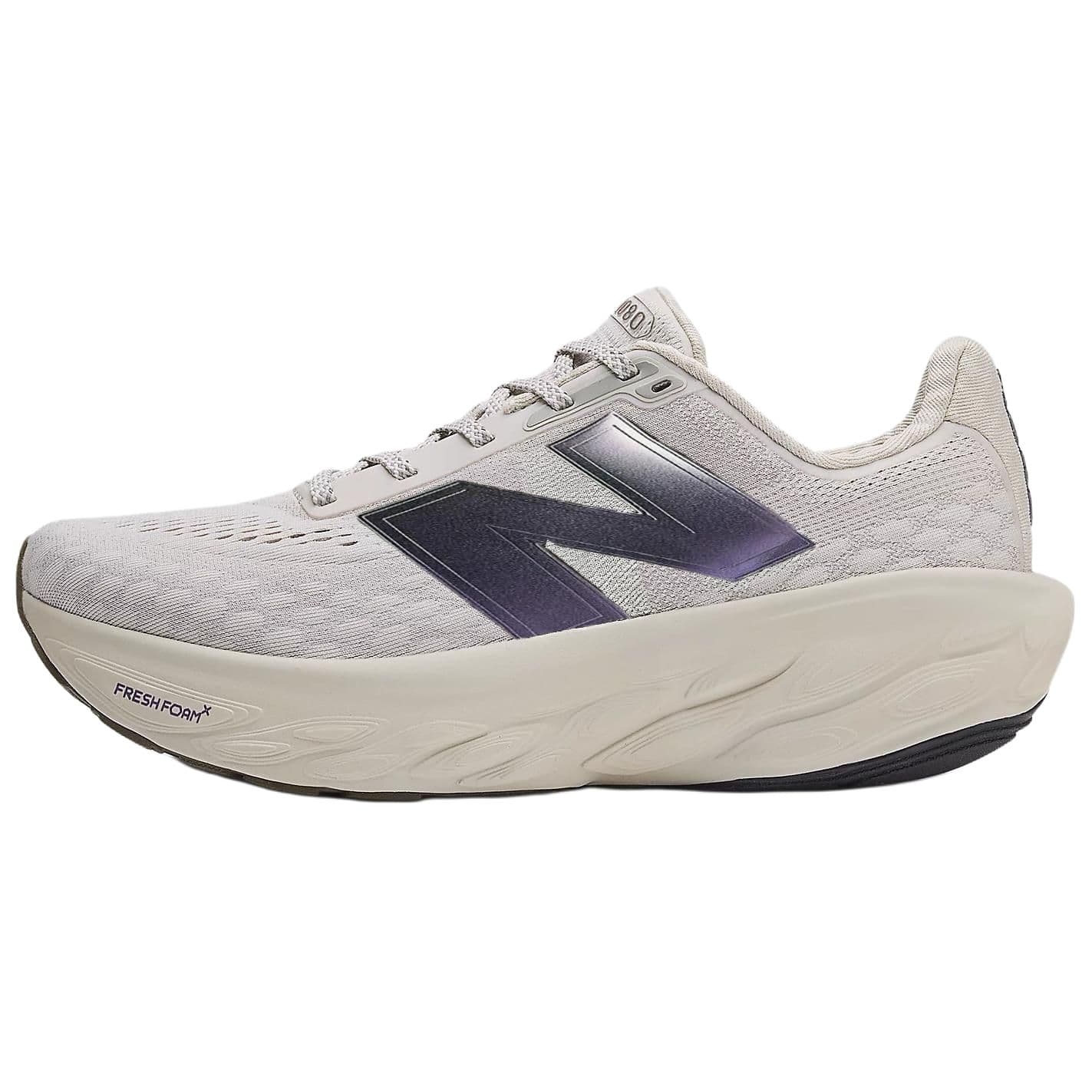 Кроссовки для бега New Balance NB Fresh Foam X 1080v14 Отскок Беговые кроссовки Женские Светло-бежевый Серый - изображение 1