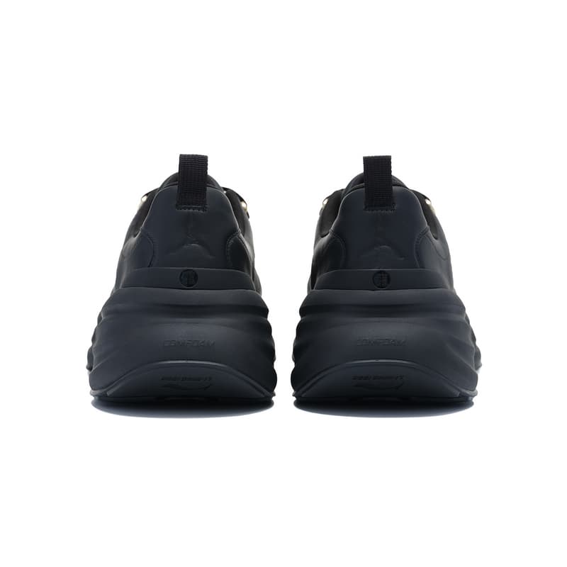 Кроссовки LI NING 1990 Classic Collection Низкие массивные кроссовки Мужские Черные - изображение 2