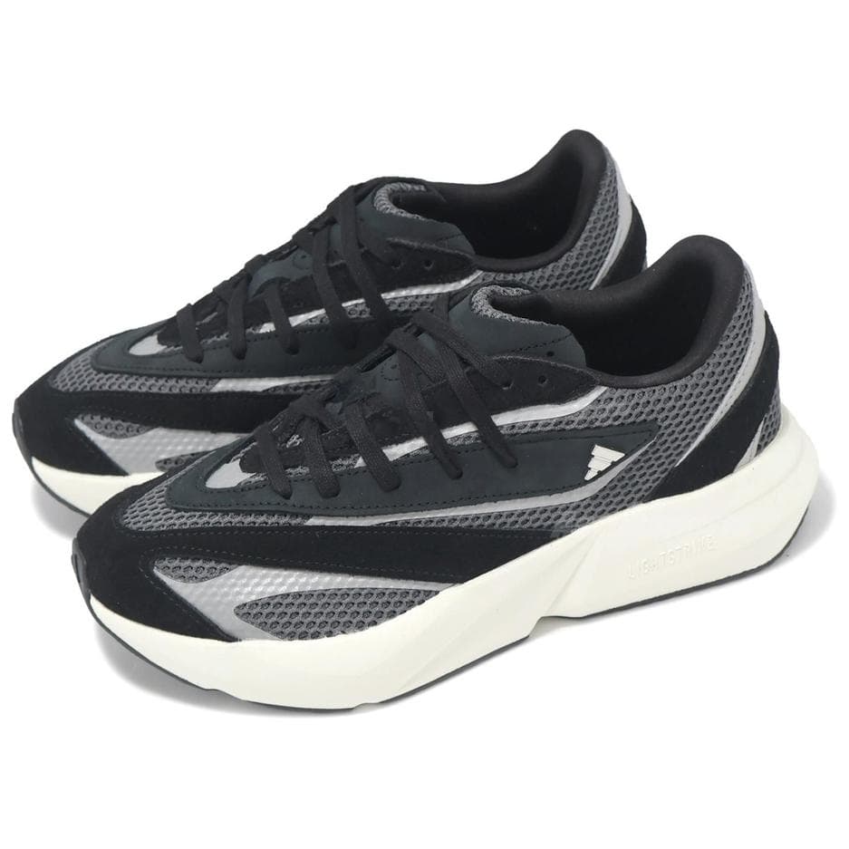 Кроссовки для бега Adidas LIGHTBLAZE Устойчивый к истиранию Легкий Низкий Топ Повседневная Обувь для Тренировок и Беговых Женская Черная - изображение 3