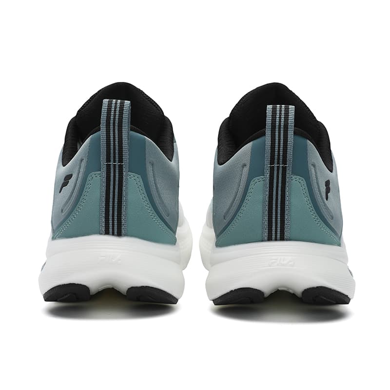 Кроссовки для бега FILA NUVOLE JOG Износостойкие Дышащие Низкие Беговые кроссовки Мужские Белые Синие - изображение 4