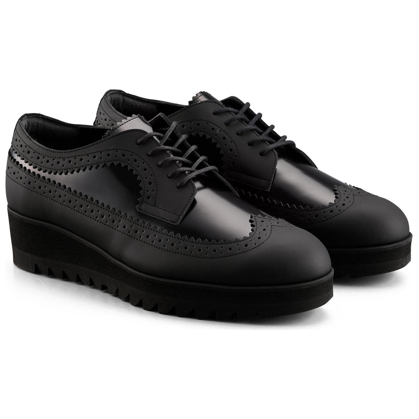 Тапочки Onitsuka Tiger BROGUE Женские повседневные туфли Женские Черные - изображение 3