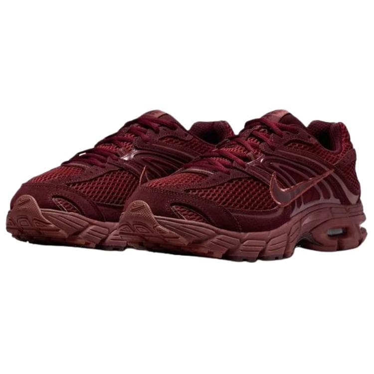 Кроссовки Nike Air Max Moto 2K Текстиль Кожа Повседневная Обувь Женская Бордовая - изображение 3