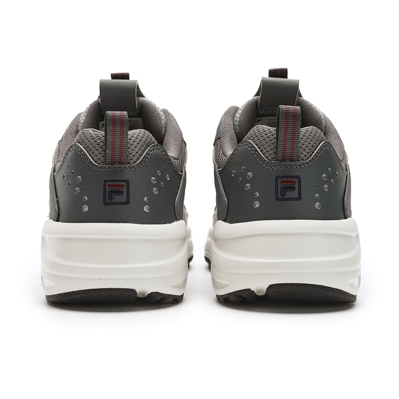 Кроссовки для бега FILA Tracer Универсальная низкая беговая обувь для мужчин дымчато-серый цвет - изображение 4