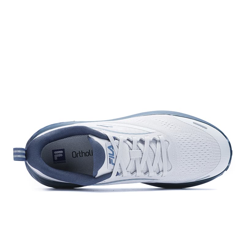 Кроссовки для бега FILA NUVOLE 2 Устойчивые к истиранию Низкие Беговые кроссовки Мужские Дождь Туманно-серый - изображение 4