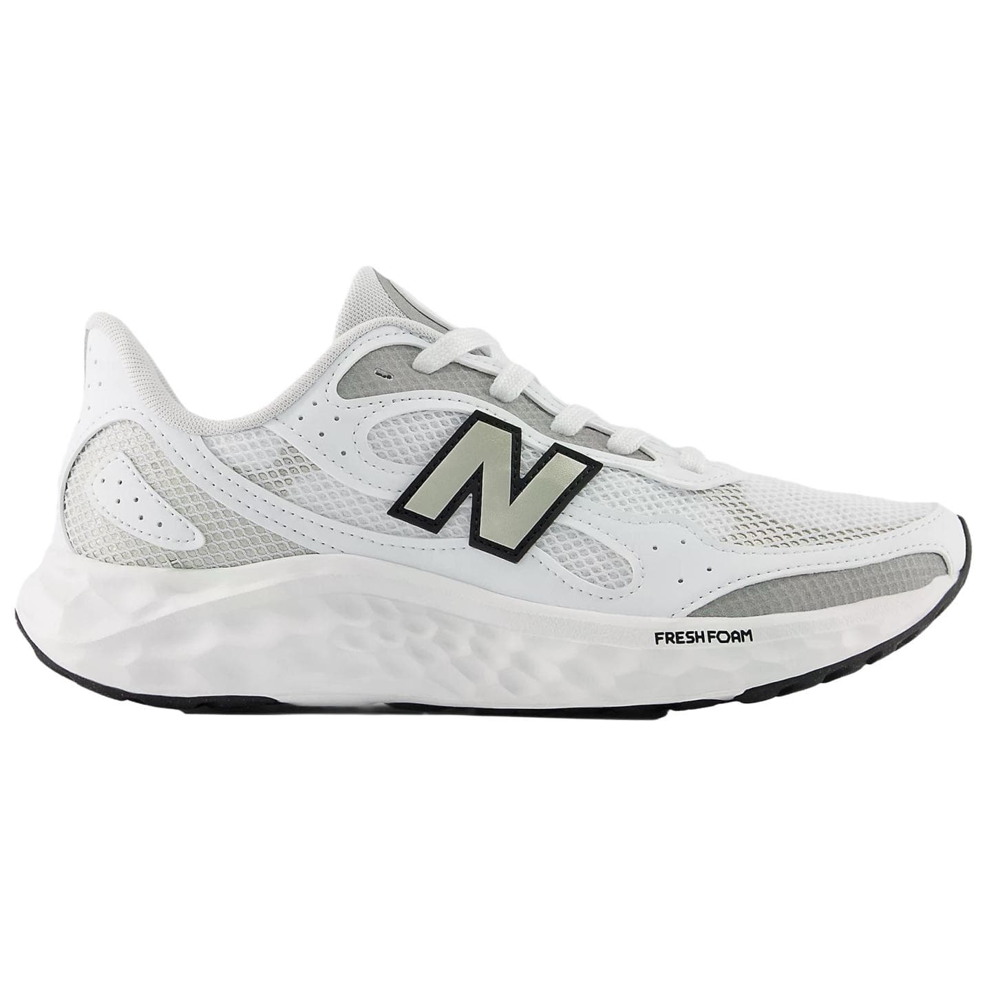 Кроссовки для бега New Balance NB Fresh Foam Arishi V4 Повседневные беговые кроссовки Унисекс Белый Черный - изображение 2