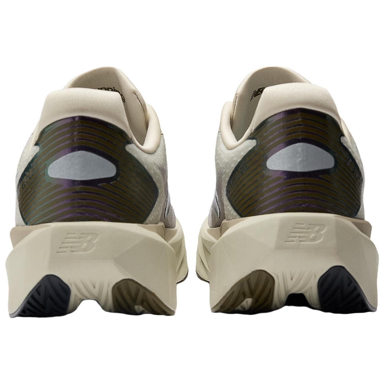 Кроссовки для бега New Balance FuelCell Rebel V5 Беговые кроссовки Мужские Светло-бежевые - изображение 5