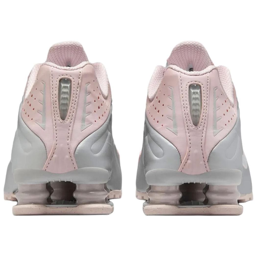 Кроссовки для бега Nike Shox R4 Low Топ Повседневный Городская коммутация Беговые кроссовки Женские Розовый - изображение 4