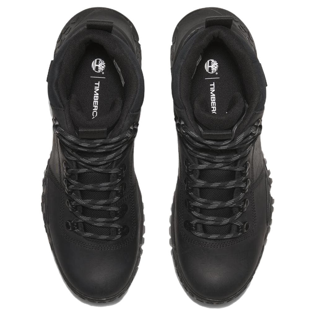 Ботинки уличные Timberland Водонепроницаемый устойчивый к истиранию средней длины для активного отдыха мужской черный - изображение 5