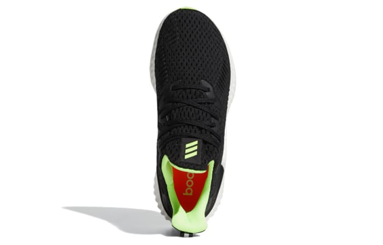 Кроссовки для бега adidas Alphaboost Black Green White - изображение 3