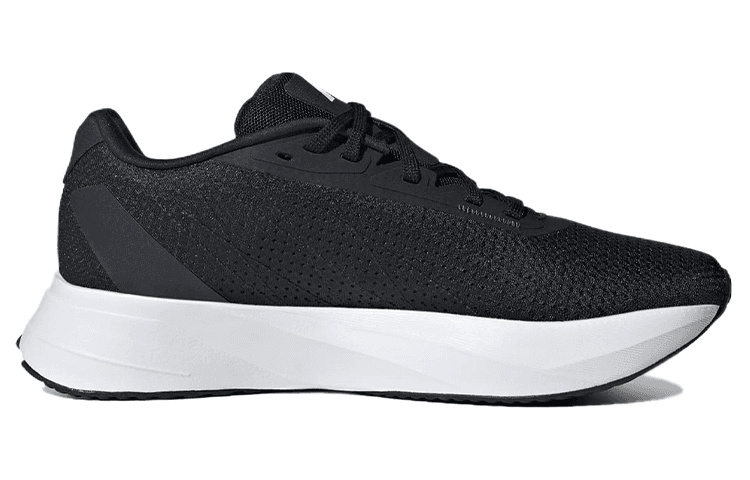 Кроссовки для бега Adidas Duramo Sl противоскользящие низкие беговые кроссовки женские черно-белые - изображение 2