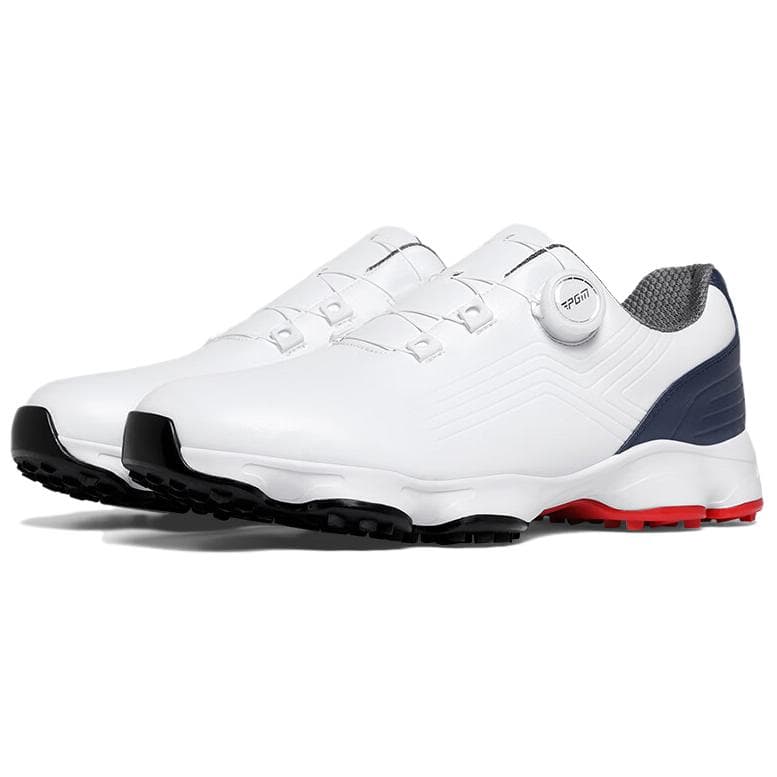 Кроссовки для гольфа PGM Casual Golf Shoes Low Top White Blue - изображение 3