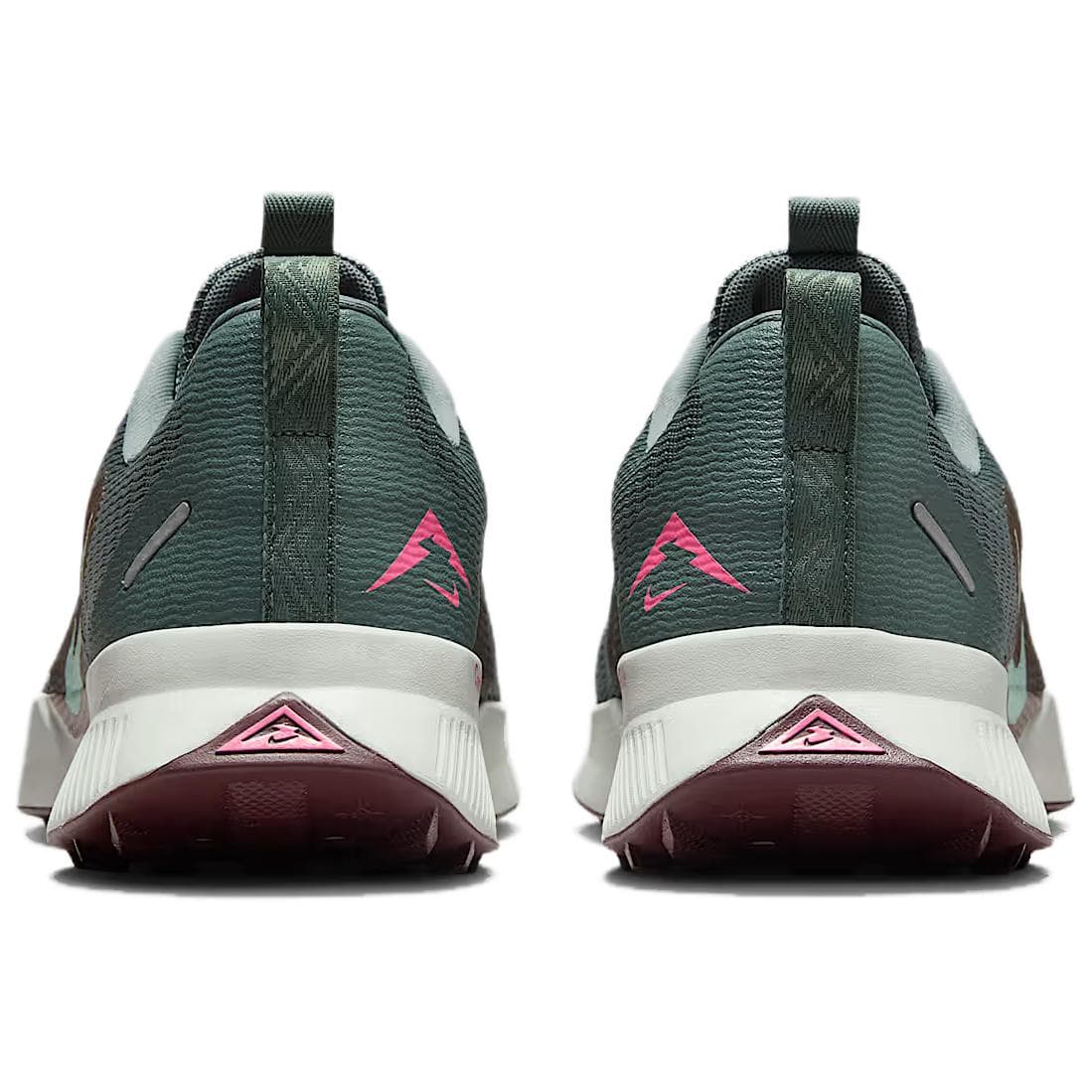 Кроссовки для бега NIKE Juniper Trail 3 Дышащий Low Top Trail Running Training Беговые кроссовки Мужской Зеленый белый - изображение 5