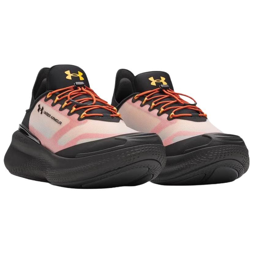 Кроссовки для бега Under Armour Nova Low Топ Беговые кроссовки Унисекс Оранжево-черный - изображение 3