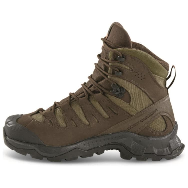 Ботинки уличные SALOMON QUEST TRACKER Gore TEX Короткий MID Голень Аутдор Унисекс Коричневый - изображение 2