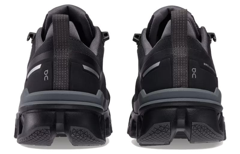 Кроссовки для бега On Cloudwander Waterproof Black Grey — фото 4