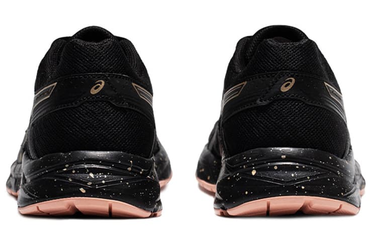 Кроссовки для бега Asics Gel-Contend 4 Black Gold Pink - изображение 4