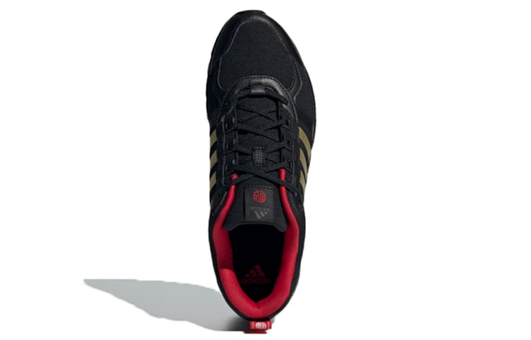 Кроссовки для бега adidas Equipment 10 Black Gold Red - изображение 5