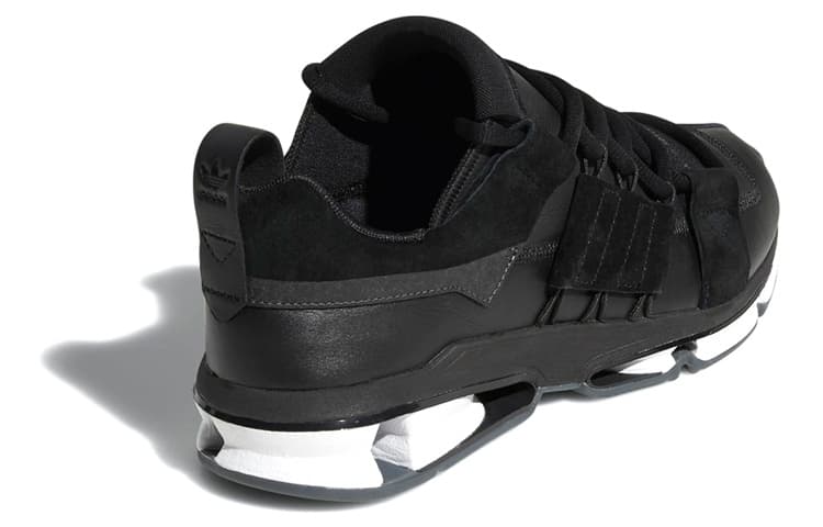 Кроссовки для бега adidas originals Twinstrike Adv Stretch Leather Black White - изображение 3