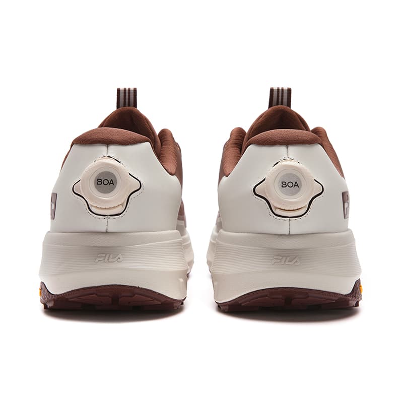 Кроссовки FILA BOA EXPLORER Амортизация Устойчивость к истиранию Легкий Низкий Верх Уличная обувь Мужская Коричневый Серый - изображение 4