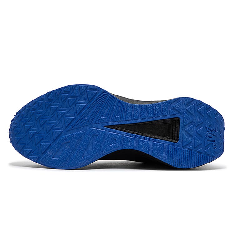 Кроссовки для бега 361° Popping foam Low Топ Беговые кроссовки Мужской Обсидиановый черный Синий - изображение 5
