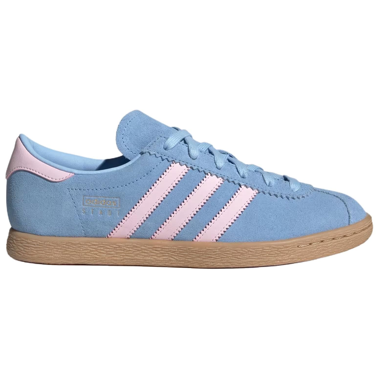 Кроссовки Adidas Originals Stadt Мягкий и Комфортный Устойчивый к Износу Низкий Верх Скейтборд Обувь Женская Синяя - изображение 2